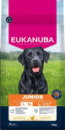 Eukanuba Junior Hundefutter für große Rassen 12 kg – Bild 1 von 2