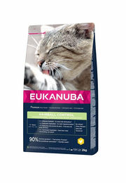 Eukanuba Katzenfutter Hairball Control Adult Huhn 2 kg - 2 kg – Bild 1 von 13