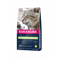 Produktbild von Eukanuba Katzenfutter Hairball Control Adult Huhn 2 kg - 2 kg
