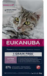 Eukanuba Kitten Trockenfutter Lachs Getreidefrei 2 kg - 2 kg – Bild 1 von 13