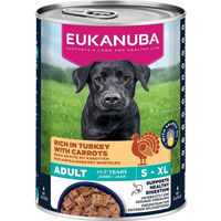 Produktbild von Eukanuba Life Care Adult Hund Nassfutter Pastete Pute 6 x 400 g