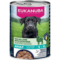 Produktbild von Eukanuba Life Care Adult Hundepatete mit Lamm und Huhn 6 x 400 g getreidefrei