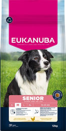 Eukanuba Life Care Senior Hundefutter für mittlere Rassen 12 kg – Bild 1 von 2