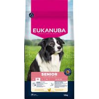 Produktbild von Eukanuba Life Care Senior Hundefutter für mittlere Rassen 12 kg