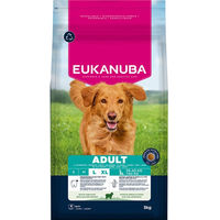 Produktbild von Eukanuba Premium Nutrition Adult Large & Giant Breed Hundefutter Lamm & Reis 2 x 3 kg