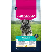 Produktbild von Eukanuba Premium Nutrition Adult Small Breed Hundefutter Huhn 2 x 7,5 kg