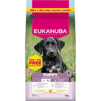 Produktbild von Eukanuba Premium Nutrition Hundefutter Huhn Puppy Large & Giant Breed Welpen 18 kg
