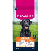 Produktbild von Eukanuba Premium Nutrition Junior Large & Giant Breed Hundetrockenfutter Huhn 2 x 15 kg