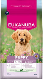 Produktbild von Eukanuba Premium Nutrition Puppy Large & Giant Breed Welpenfutter Lamm und Reis 2 x 3 kg