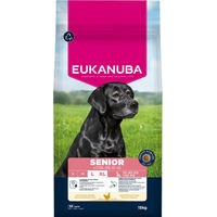 Produktbild von Eukanuba Premium Nutrition Senior Large & Giant Breed Hundefutter Huhn Trockenfutter 2 x 15 kg