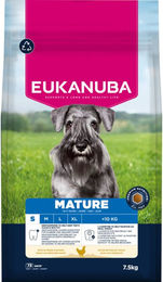 Produktbild von Eukanuba Premium Nutrition Trockenfutter Huhn für kleine Rassen Senior 2 x 7,5 kg