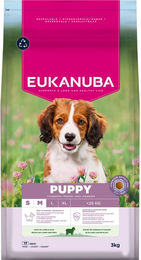 Produktbild von Eukanuba Puppy Small & Medium Breed Welpenfutter Lamm 2 x 3 kg