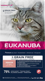 Produktbild von Eukanuba Senior Hundefutter Getreidefrei mit Lachs Huhn und Pute 2 x 10 kg - 2 x 10 kg