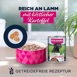 Eukanuba Senior Hundefutter Lamm und Huhn Pastete Getreidefrei 2750 g – Bild 1 von 5