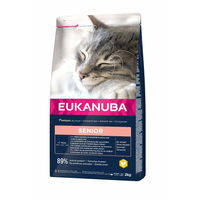 Produktbild von Eukanuba Senior Katzen Trockenfutter Huhn & Fisch 2 kg - 2 kg