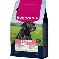 Produktbild von Eukanuba Senior Trockenfutter für große Hunde mit Huhn 3 kg