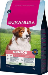 Eukanuba Senior Trockenfutter Lamm für kleine Hunde 3 kg – Bild 1 von 10