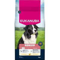 Produktbild von Eukanuba Senior Trockenfutter mit Huhn für mittlere Hunderassen 15 kg