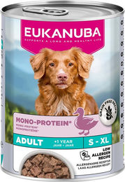 Produktbild von Eukanuba Special Care Adult Mono-Protein Hundepaté mit Ente 24 x 400 g