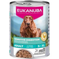 Produktbild von Eukanuba Special Care Adult Sensitive Digestion Hundepaté Huhn ohne Farb- und Aromastoffe 24 x 400 g