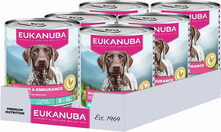 Eukanuba Special Care Adult Working & Endurance Hundepaté Huhn weizenfrei 12 x 400 g – Bild 1 von 1