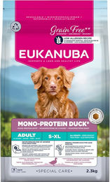 Produktbild von Eukanuba Special Care Mono-Protein Adult Hundefutter mit Ente glutenfrei 2,3 kg