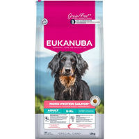 Produktbild von Eukanuba Special Care Mono-Protein Adult Hundetrockenfutter mit Lachs glutenfrei 12 kg