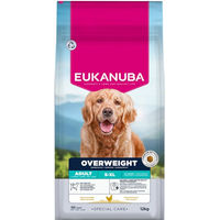 Produktbild von Eukanuba Special Care Overweight Adult Hundefutter mit Huhn zur Gewichtskontrolle 12 kg