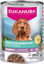 Produktbild von Eukanuba Special Care Puppy Sensitive Digestion Hundepaté mit Huhn für Welpen 6 x 400 g