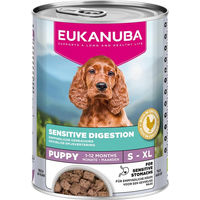 Produktbild von Eukanuba Special Care Puppy Sensitive Digestion Hundepaté mit Huhn für Welpen 6 x 400 g