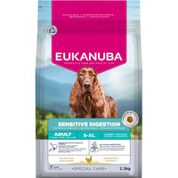 Produktbild von Eukanuba Special Care Sensitive Digestion Adult Hundefutter Huhn 2 x 2,3 kg