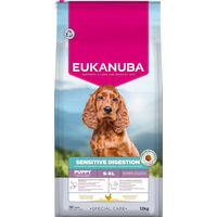 Produktbild von Eukanuba Special Care Sensitive Digestion Welpenfutter Huhn & Pute 12 kg