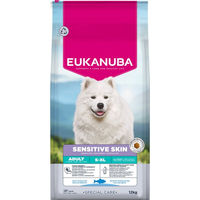 Produktbild von Eukanuba Special Care Sensitive Skin Adult Hundefutter mit Fisch hypoallergen und monoprotein 12 kg