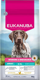 Produktbild von Eukanuba Special Care Working & Endurance Adult Hundefutter mit Huhn 15 kg