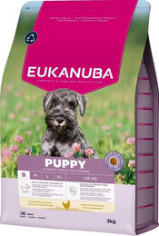 Eukanuba Trockenfutter für Welpen kleiner Rassen mit Huhn 3 kg – Bild 1 von 13