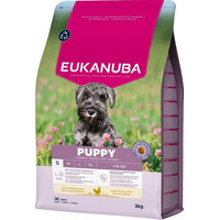 Produktbild von Eukanuba Trockenfutter für Welpen kleiner Rassen mit Huhn 3 kg