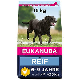 Eukanuba Trockenfutter Huhn für große erwachsene Hunde ohne Farb- und Aromastoffe 15 kg - 15 kg – Bild 1 von 11