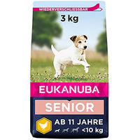 Produktbild von Eukanuba Trockenfutter Huhn für kleine Rassen Senior ohne Farb- und Aromastoffe 3 kg - 3 kg