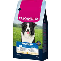 Produktbild von Eukanuba Trockenfutter Huhn für Senior Hunde mittelgroßer Rassen 15 kg