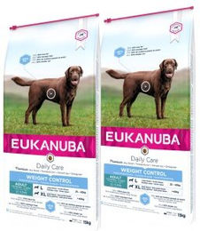 Eukanuba Trockenfutter Hund Weight Control Large Breed Adult Huhn 2x15 kg - 2 x 15 kg – Bild 1 von 3