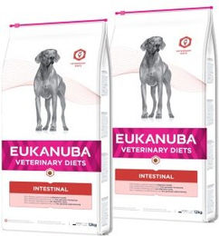 EUKANUBA Veterinary Diet Intestinal Trockenfutter Hund Adult Magen-Darm 2x12 kg - 2 x 12 kg – Bild 1 von 2