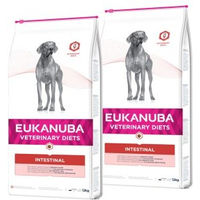 Produktbild von EUKANUBA Veterinary Diet Intestinal Trockenfutter Hund Adult Magen-Darm 2x12 kg - 2 x 12 kg