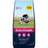 Produktbild von Eukanuba Welpenfutter für mittelsgroße Hunderassen mit Huhn und Pute 18 kg - 18 kg
