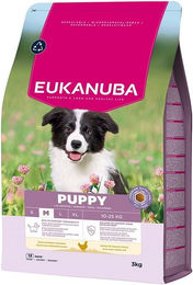 Eukanuba Welpenfutter Huhn für mittelgroße Rassen Trockenfutter 3 kg – Bild 1 von 13