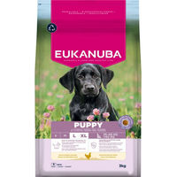 Produktbild von Eukanuba Welpenfutter Trockenfutter Huhn für große Rassen 3 kg