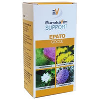 Produktbild von EUREKAVET SUPPORT EPATO Nahrungsergänzung Tropfen zur Leberunterstützung und Entgiftung 50 ml