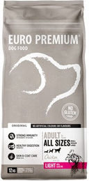 Euro Premium Adult Light Trockenfutter für Hunde zur Gewichtskontrolle 3kg – Bild 1 von 4