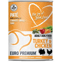 Produktbild von Euro Premium Adult Nassfutter Paté Ente und Truthahn 6 x 400 g