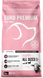 Euro Premium All Size Welpenfutter Lamm und Reis getreidefrei 12 kg – Bild 1 von 2