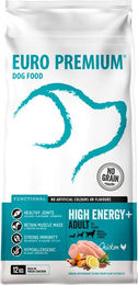 Euro Premium High Energy+ Adult Hundefutter für ausgewachsene Hunde 12 kg – Bild 1 von 2